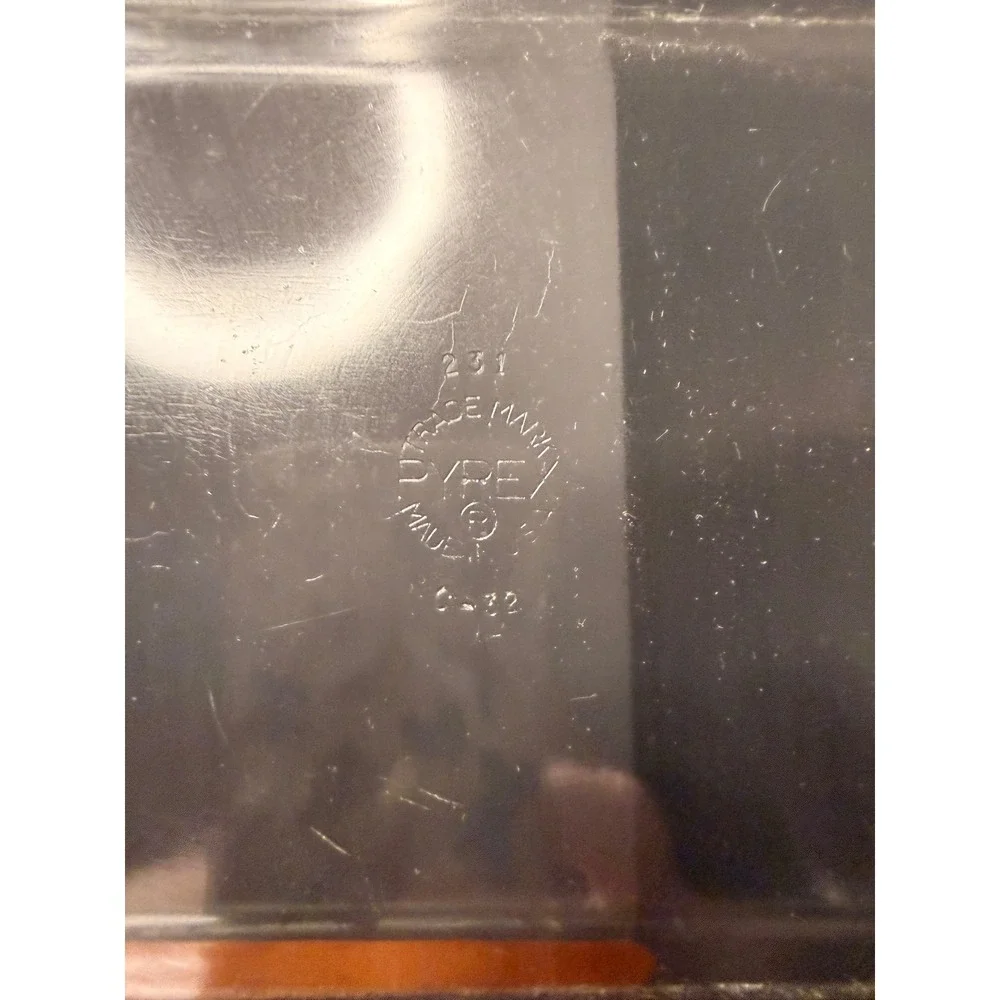 Vintage Pyrex 231 Clear Glass Rectangular Baking Dish 1.5 Quart Roaster Pan